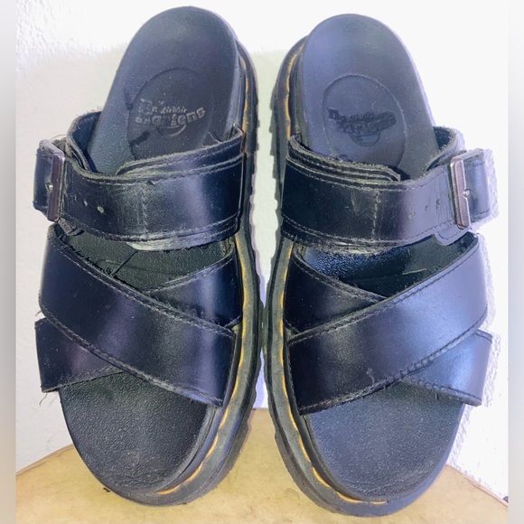 Ryker Dr. Martens Unisex Slides Sandals Size 5 Female / 4 Male - Picture 2 of 16